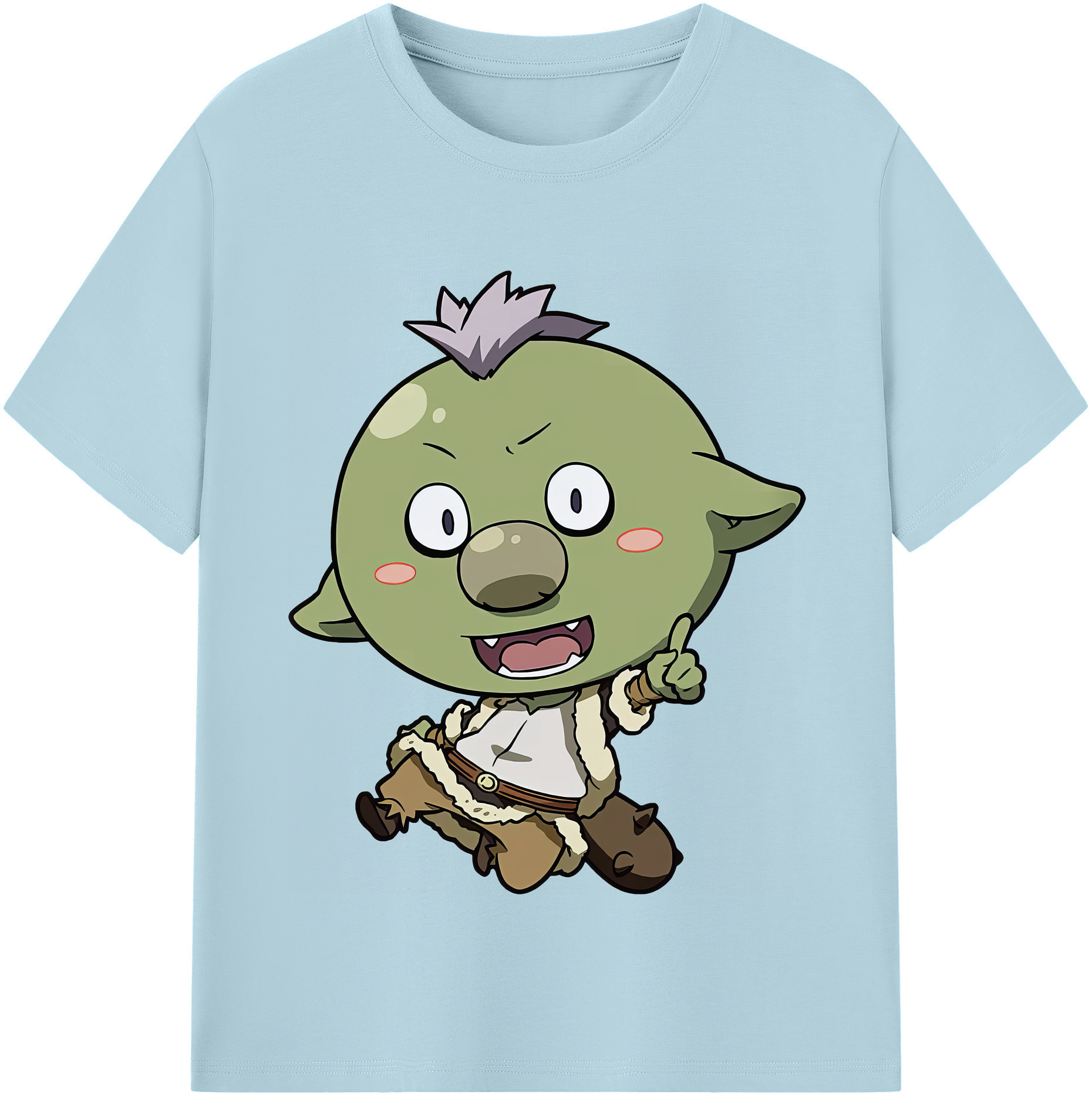 （画像用） 転スラ Regarding Reincarnated to Slime 綿100％半袖Tシャツ（フロントプリント）